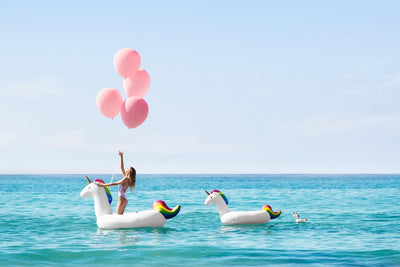 Giant Unicorn Float - line of floats #GETFLOATY