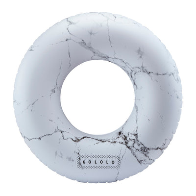 White Marble Tube - #GETFLOATY