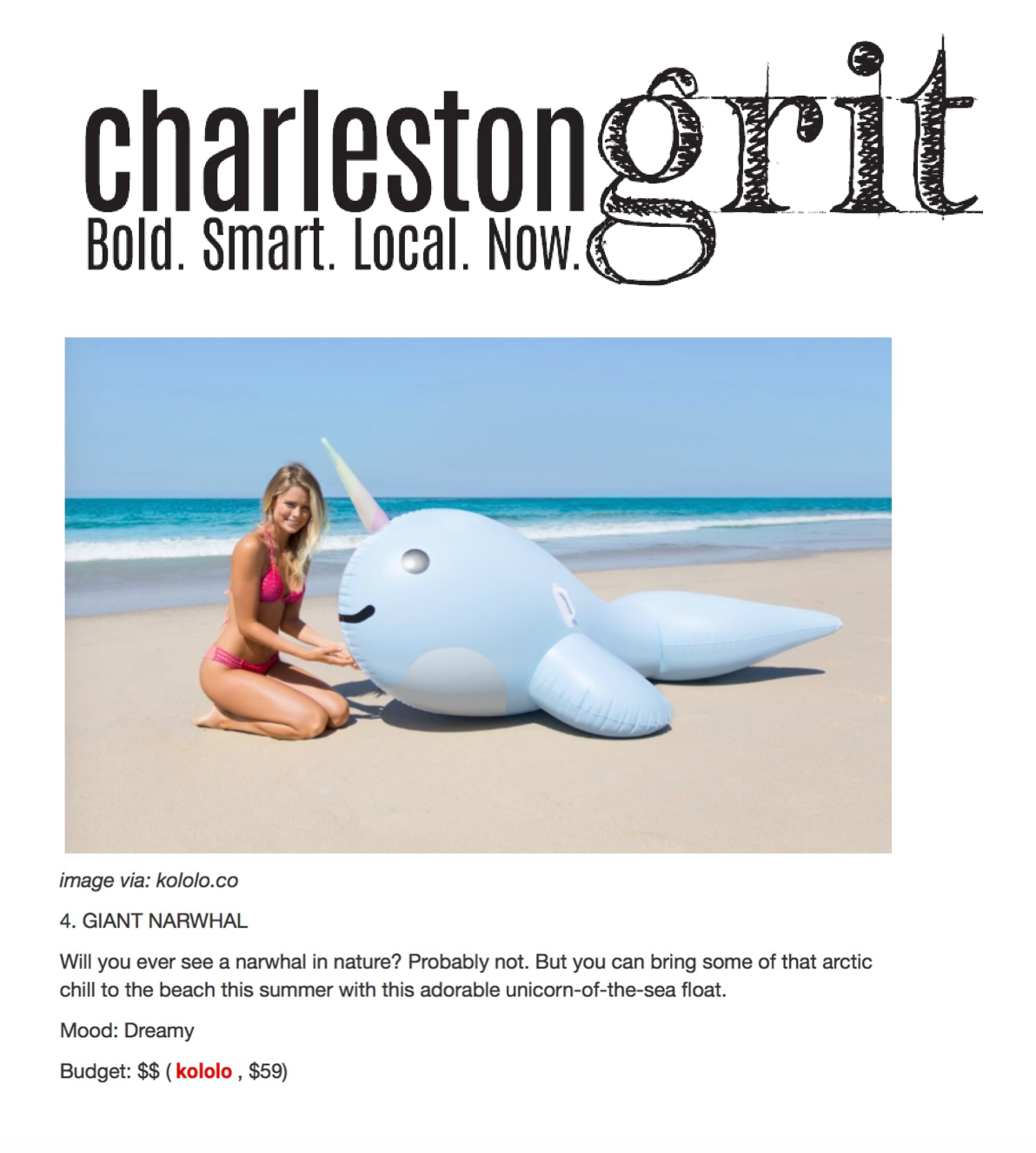 Charleston Grit: 7 POOL FLOATS TO INSTAGRAM THIS MEMORIAL DAY