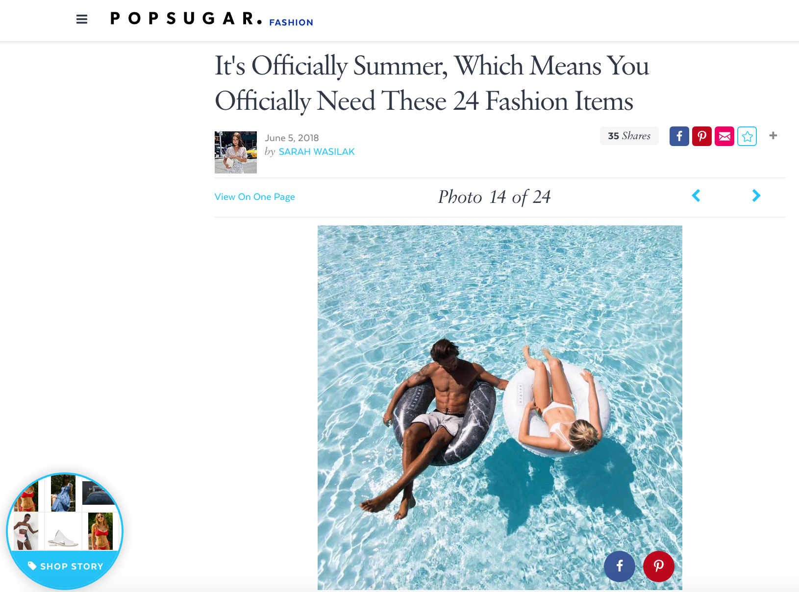 POPSUGAR: It's Officially Summer, Which Means You Officially Need These 24 Fashion Items