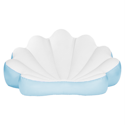 Blue Seashell Float - front #GETFLOATY