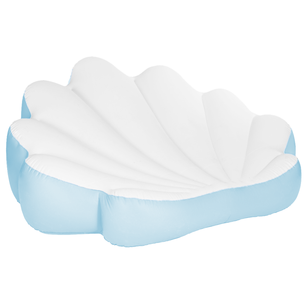 Blue Seashell Float - side #GETFLOATY