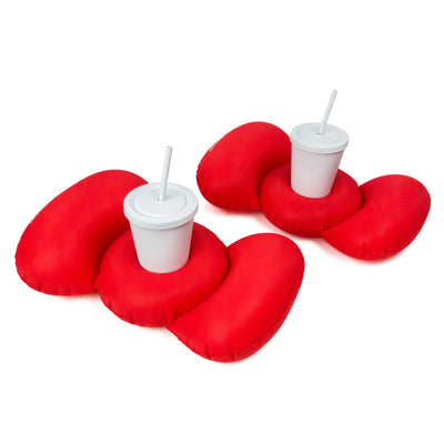 #GETFLOATY Hello Kitty Bow Cupholder Floaty inflatable set of 2