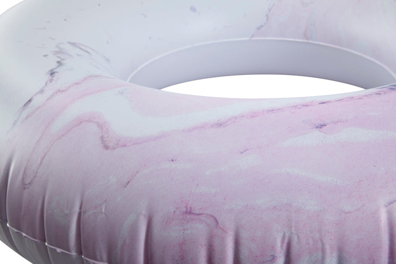 Pink Marble Tube Float - #GETFLOATY