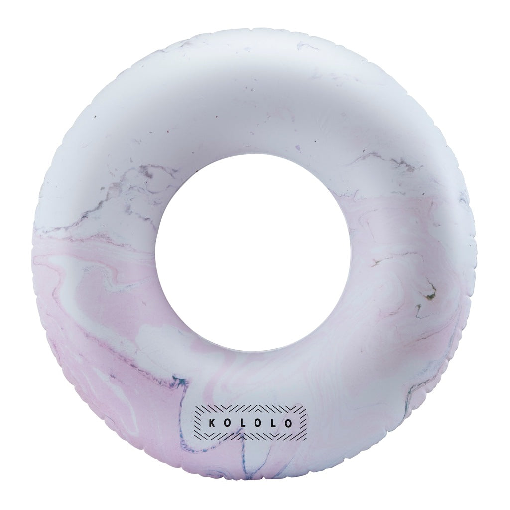 Pink Marble Tube Float - #GETFLOATY