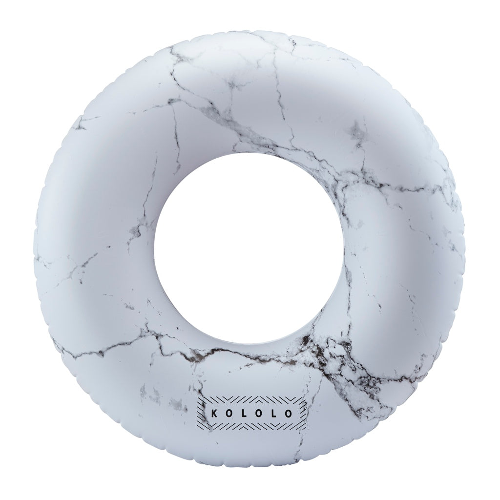 White Marble Ring Float  White Marble Tube Floaty by #GETFLOATY